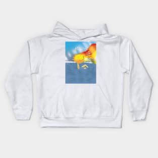 Sun and the Sea Kids Hoodie